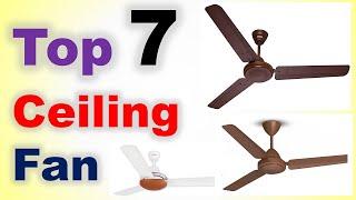 Top 7 Best Ceiling Fan in India 2020 with Price