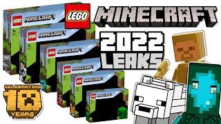 LEGO Minecraft 2022 Set Names & Info - New Mobs & Japanese Dojo!