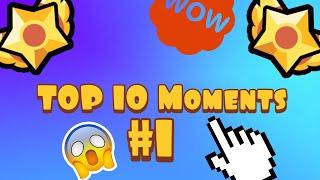 TOP 10 Community Funny Moments/Fails #1 300 IQ vs 0 IQ plays Brawlstars