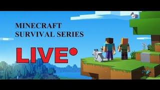 MINECRAFT part 10 2/2 LIVE -building castle top of house