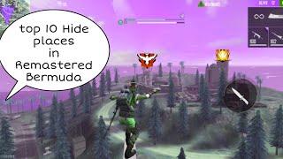 Hide places Bermuda Remastered/Top 10 Hide place/Hidden places Free fire Tamil/ff Tips /