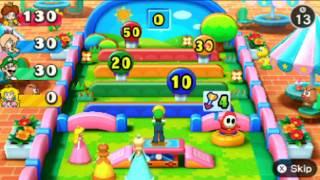 Mario Party The Top 100 MiniGames - Daisy vs Peach vs Rosalina vs Luigi