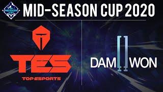 TES vs DWG - Mid-Season Cup 2020 Group A - Top Esports vs DAMWON Gaming