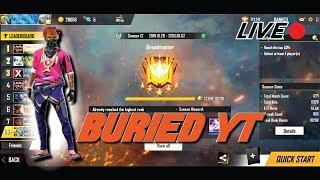 TOP GLOBAL || FREE FIRE || AO VIVO || LIVE || FEAT BURIEDYT || WITHOUT RANK TOKENS