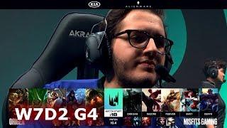 Origen vs Misfits | Week 7 Day 2 S10 LEC Spring 2020 | OG vs MSF W7D2