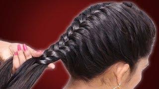 fish braid hairstyle for girls || hair style girl || hairstyle for schools/colleges