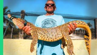 Cuba’s Scariest Food!! Dangerous Crocodile Catch and Cook!!!