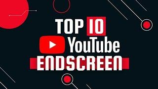 Top 10 YouTube Endscreen/Outro Template |Youtube end screen pack |FREE DOWNLOAD |ZGRAPHICS