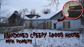 UNBELIEVABLE ABANDONED 1800s HOUSE WITH POWER!