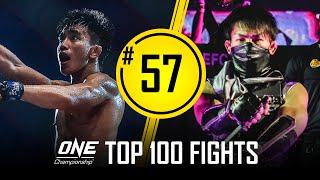 Joshua Pacio’s EPIC Head Kick Knockout | ONE Championship’s Top 100 Fights | #57