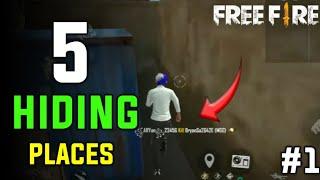 Top 5 Hiding Places In Free Fire