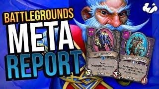 BATTLEGROUNDS META REPORT | Tempo Storm Hearthstone [Descent of Dragons]