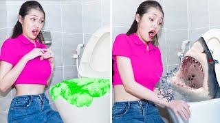 TRY NOT TO LAUGH : 23 BEST FUNNY PRANKS ON FRIENDS | FUNNY TRICKS AND PRANK WARS / FUNNY SITUATIONS