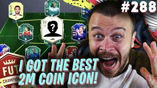 FIFA 20 I GOT THE BEST POSSIBLE 2 MILLION COIN ICON FOR FUT CHAMPIONS & BUILT MY NEW INSANE SQUAD!