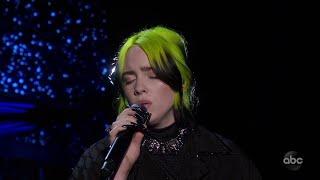 Oscars 2020 In Memoriam Billie Eilish Performance