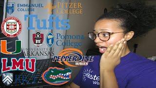 COLLEGE DECISION REACTION 2020 REALISTIC (RICE, WASHU, POMONA, TUFTS, UF, PEPPERDINE, LMU + 10 MORE)