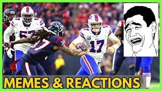 Buffalo Bills vs Houston Texans 2020 NFL Playoffs (Memes & Reactions) of post full game highlights