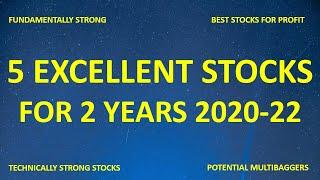 Multibagger Stocks - 5 Excellent Shares For 2 Years 2020 to 2022 - Smallcap and Midcap Multibaggers