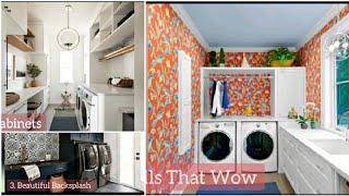 Top 10 stylish laundry room ideas | trendy ideas | home decoration