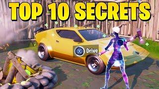 Top 10 Things You Probably Missed In JOYRIDE UPDATE (Easter Egg, Locations) - Fortnite Chapter 2