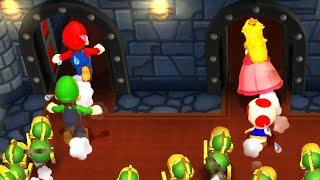 Mario Party 9 - Mario vs Luigi vs Peach vs Toad - Master CPU