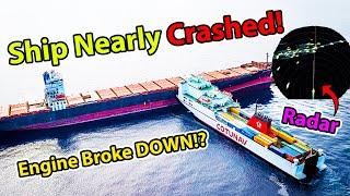 WE NEARLY CRASHED! OUR ENGINE BROKE!? A close call with pack of 200+ ships outside Shanghai