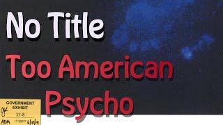 Interrogation of one of OUR Top 10 American Psychos Brendt Christensen