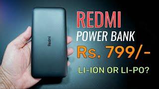 Redmi 10000 mAh Power Bank Rs. 799, Which one to buy Lithium ion or Lithium polymer?