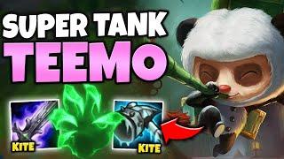 BECOME THE ULTIMATE LANE BULLY WITH TANK TEEMO TOP! (POKE FOR FREE) - League of Legends