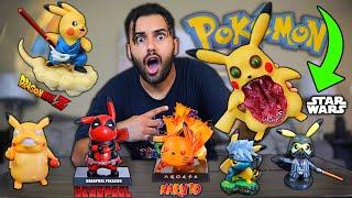 I Bought ALL THE POKEMON PIKACHU MASH-UP Anime Figures On WISH!! *INCLUDING NIGHTMARE FUEL POKEMON!*