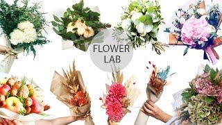 TOP 10 DIY: How to wrap a bouquet of flowers Part 2