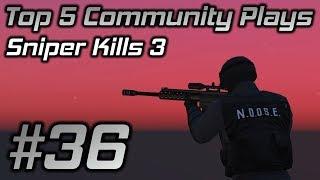 GTA Online Top 5 Community Plays #36: Sniper Kills 3