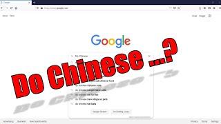 "Do Chinese...?" | Answering Google's top 10 questions