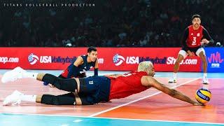 TOP 10 Best Volleyball Long Rally Actions 2019