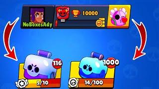 Noul Proiect ! 10k Trofee Fara a Deschide Boxurile | V.S NIN Games ! Brawl Stars Romania