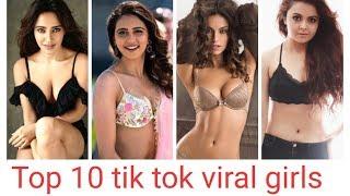 Top 10 tik tok viral girls || tik tok special