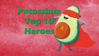 Top 10 Potassium Food heroes