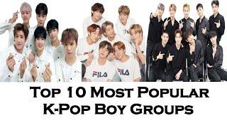 Top 10 Most Popular K Pop Boy Group