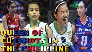 Top 10 Extreme Cut Shots/Crazy Angle | PHILIPPINE WOMEN'S VOLLEYBALL |Saori Kimura of PHILIPPINES?