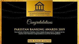 Pakistan Best Customer Franchise Bank Award 2019 announced at Pakistan Banking Award 2019