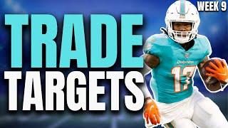 Fantasy Football Week 9 - Trade Targets