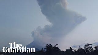 Indonesia's most active volcano spews huge ash cloud 6,000m into the air