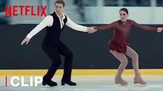 Kat & Justin's Short Program Ice Skating Routine | Spinning Out | Netflix