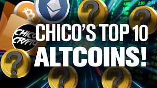 TOP 10 Altcoins We HODL!? Chico's Portfolio Revealed!