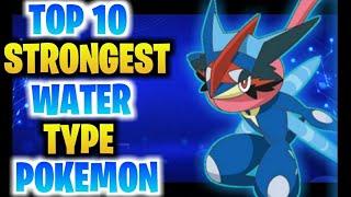 Top 10 Water Type Pokemon | No Legendary | Hindi |