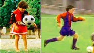 MESSI was a real BEAST in his childhood! 10 years old Messi at Newell's Old Boys. The GOAT