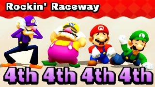 Mario Party: The Top 100 Minigames #60 Waluigi vs Wario vs Mario vs Luigi (Master Difficult)