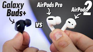 Galaxy Buds+ vs AirPods Pro vs AirPods 2 - Which to buy?