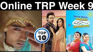 Online TRP of Week 9 | TRP of this Week | Top 10 Shows