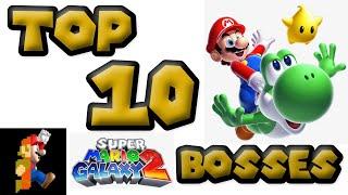 TOP 10 BOSSES - Super Mario Galaxy 2 (10 Year Anniversary)